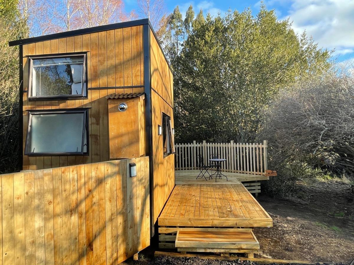 Tiny House In The Bush - A Minute From Town Centre Ruapehu Unique Stays Raetihi Exteriör bild